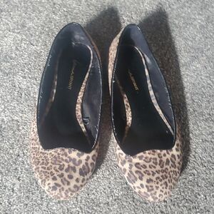 Lane Bryant Leopard Print Flats